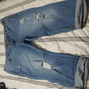 Torrid distress boyfriend cut